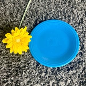 Fiestaware Peacock Salad Plate
